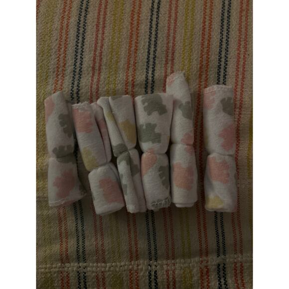 Baby Washcloths Set of 6 NEW NWOT - Picture 1 of 3